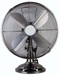 SAF12C - Chrome 12" Desk Fan