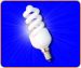 7W SES Low energy spiral bulb